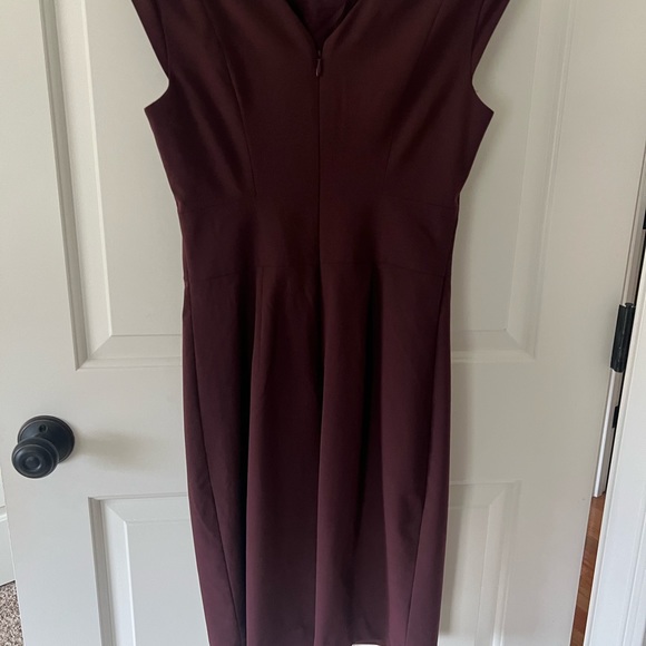 The limited size 0 maroon dress - Picture 4 of 4